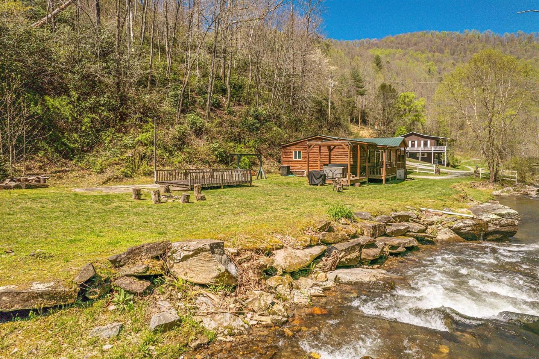 Waterfall Hideaway Villa Bryson City Dış mekan fotoğraf