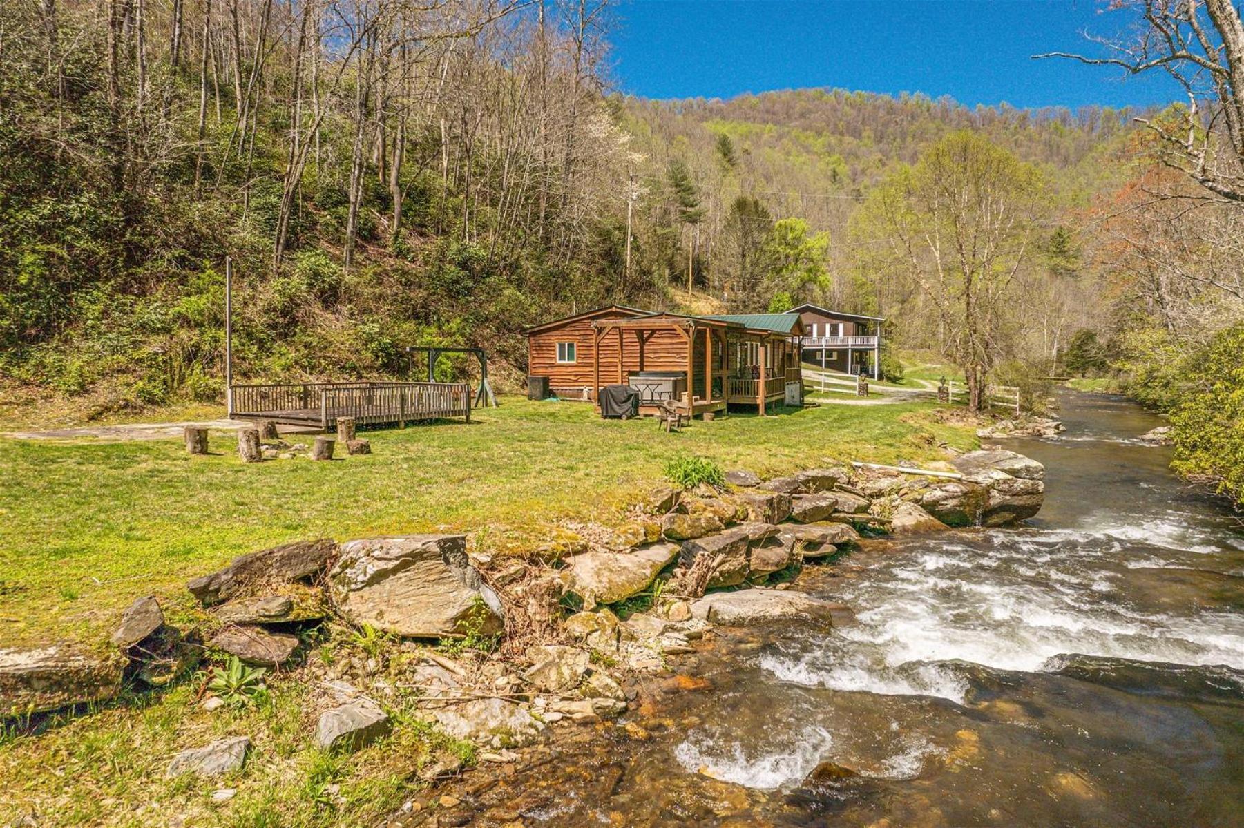 Waterfall Hideaway Villa Bryson City Dış mekan fotoğraf